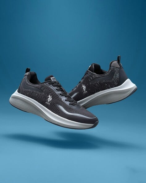 Men Low-Top Lace-Up Running Shoes