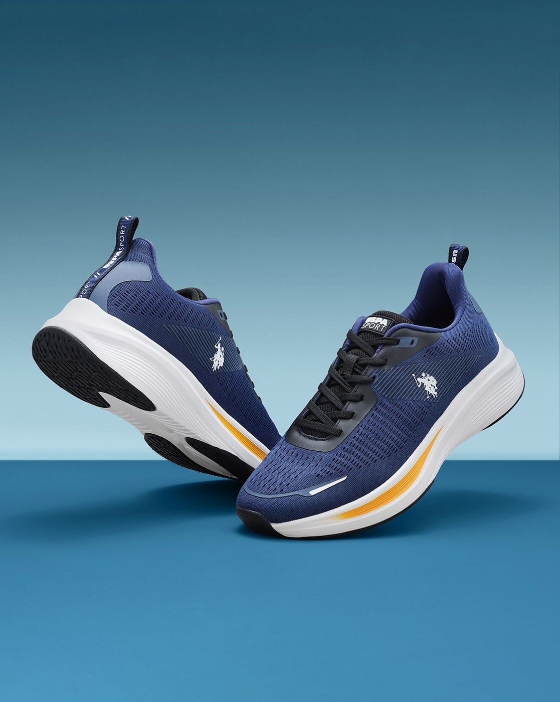 Buy Navy Blue Sports Shoes for Men by Polo Online
