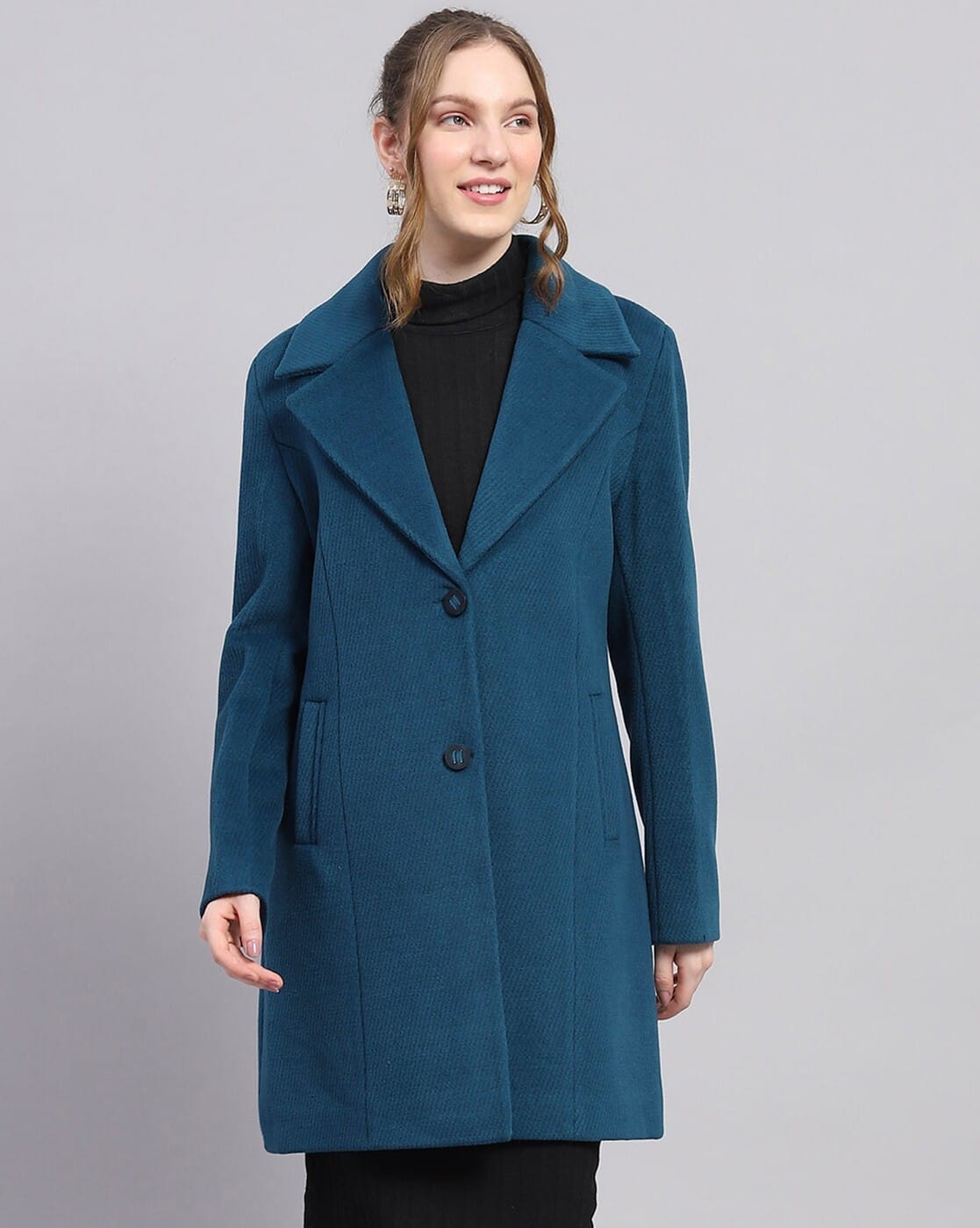 Bergfabel MOON COAT Blue Stripe Sサイズ Bergfabel MOON COAT Blue