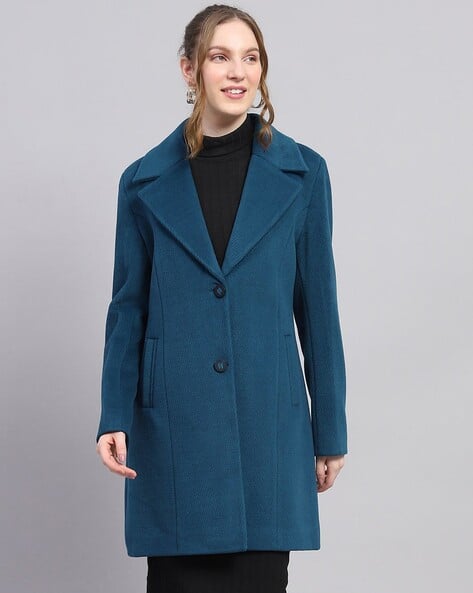 Buy Teal Jackets Coats for Women by Monte Carlo Online