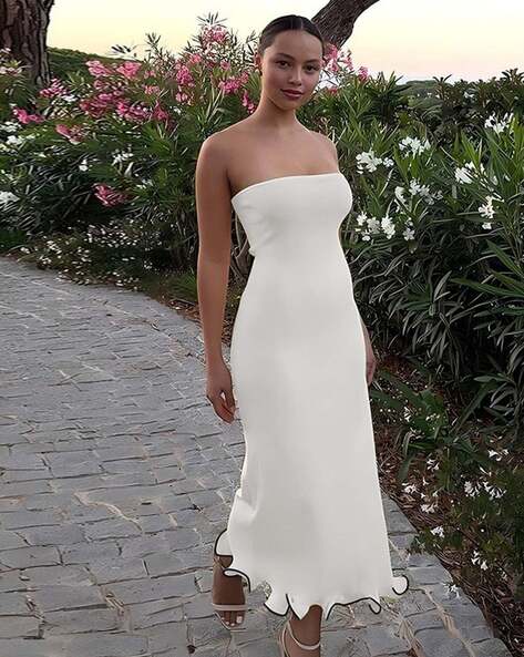 Buy White Dresses for Women by Lulu Sky Online