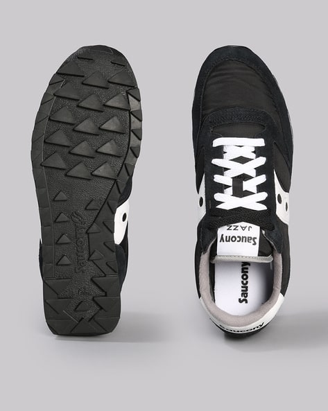 saucony black and white