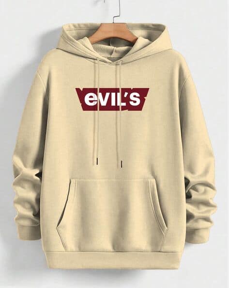 Mens Hoodies Beige Levis Hoodie Levi's Original Sweatshirt With