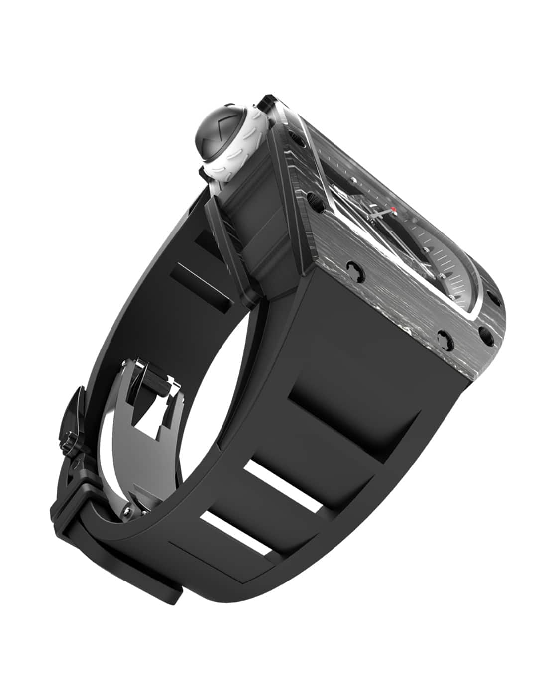 Buy Cronus Art Men's Dreamland Carbon Watch - CM06-B | Black Color