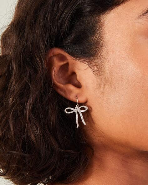 Buy Silver-Toned Earrings for Women by Accessorize London Online