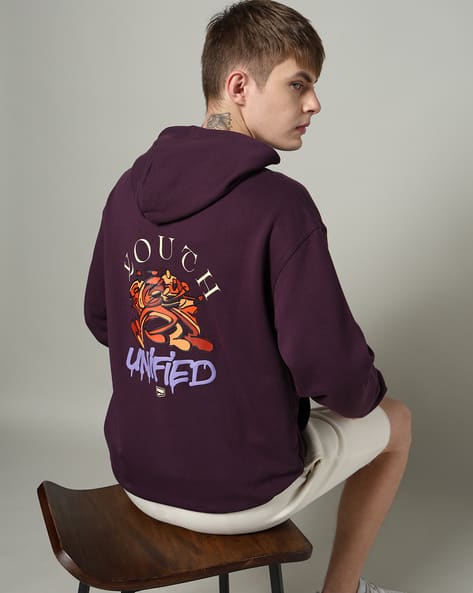 Puma Men Downtown Graphic Relaxed Fit Hoodie