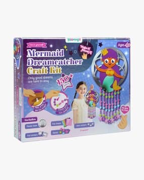 bloomingo Diy Mermaid Dreamcatcher Art & Craft Kit-picture-43