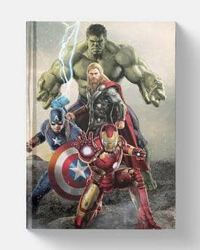 macmerise Time To Avengers Notebook Hard Cover A5 Ruled-picture-23