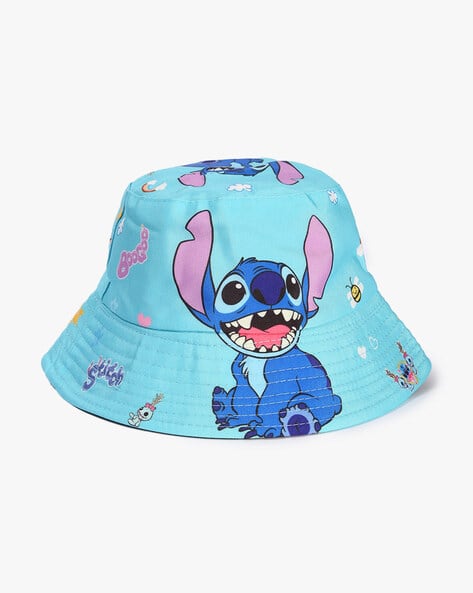 Wotnot by AZORTE Stitch Print Bucket Hat
