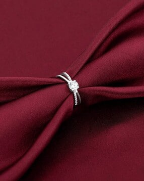 giva Women Sterling Silver Stone-Studded Ring-picture-28