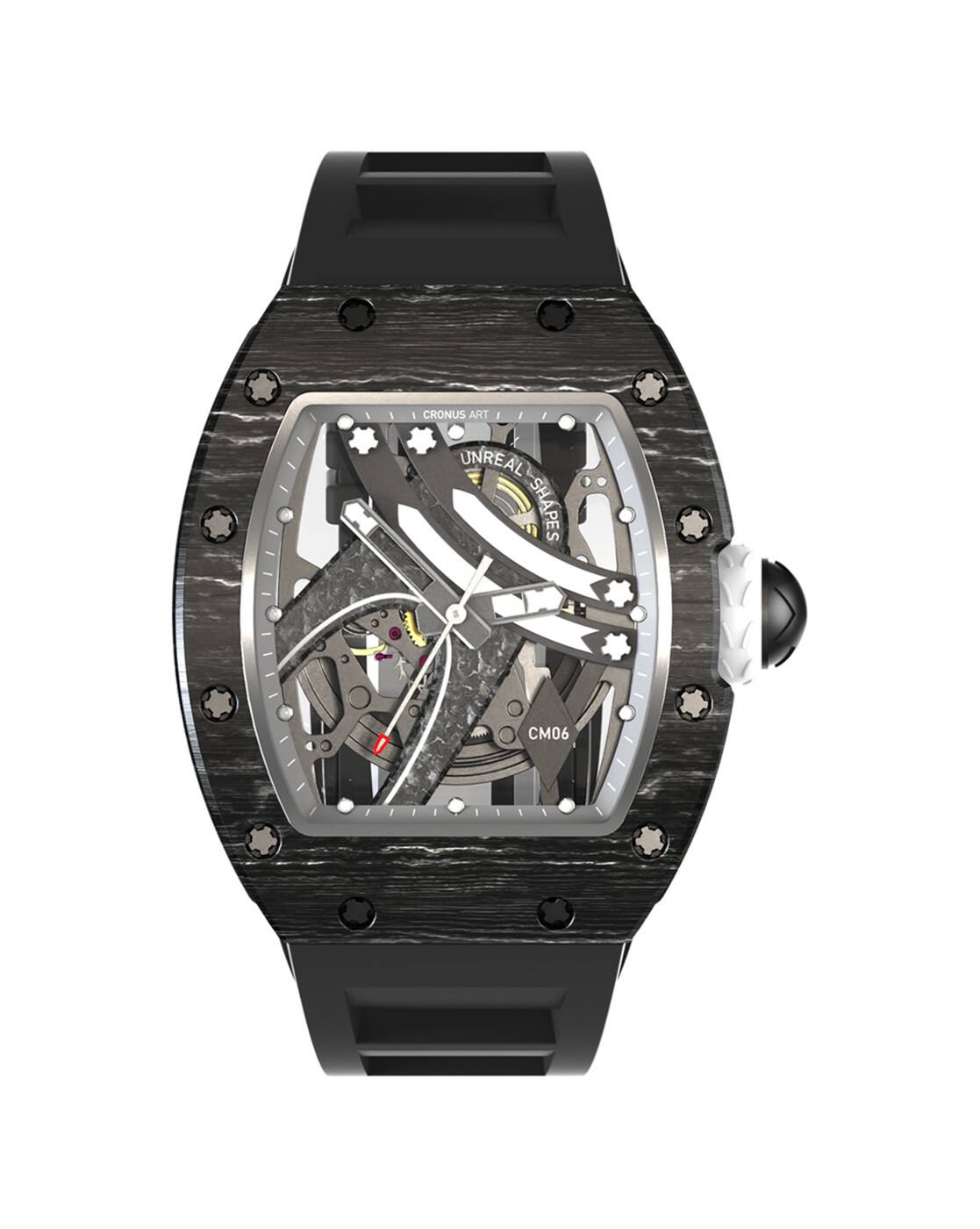 CRONUS ART CM06 ブラック カーボンファイバー Buy Cronus Art Men's Dreamland Carbon Watch - CM06-B | Black Color
