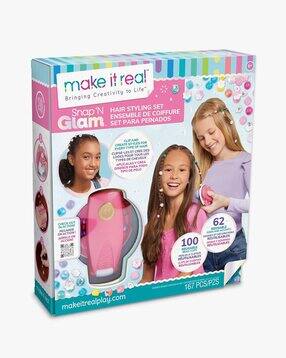 Snap n' Glam Hair Styling Toy Set