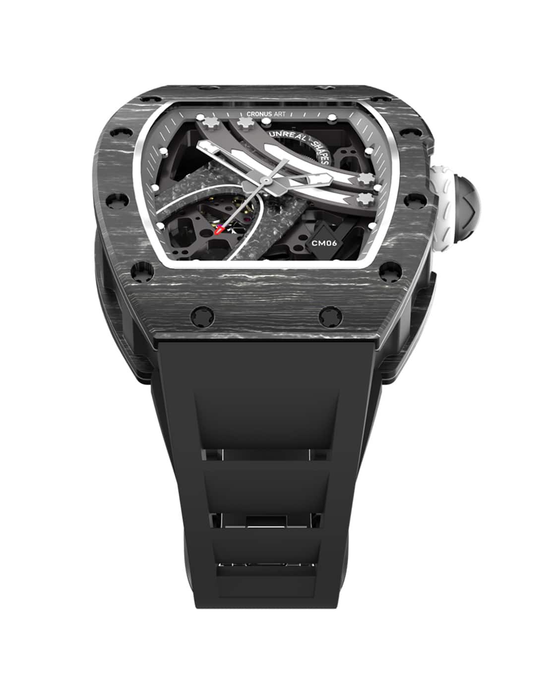 Buy Cronus Art Men's Dreamland Carbon Watch - CM06-B | Black Color