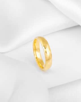 giva Men Sterling Silver Gold-Plated Band Ring-picture-49