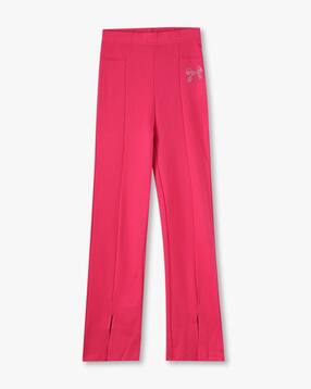 Girls Flared Knit Pants