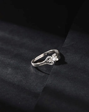 giva Men Sterling Silver Stone-Studded Ring-picture-33