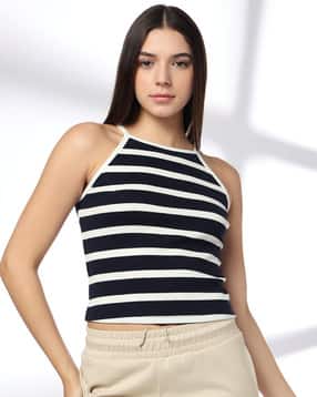 teamspirit Women Striped Fitted Camisole-picture-21