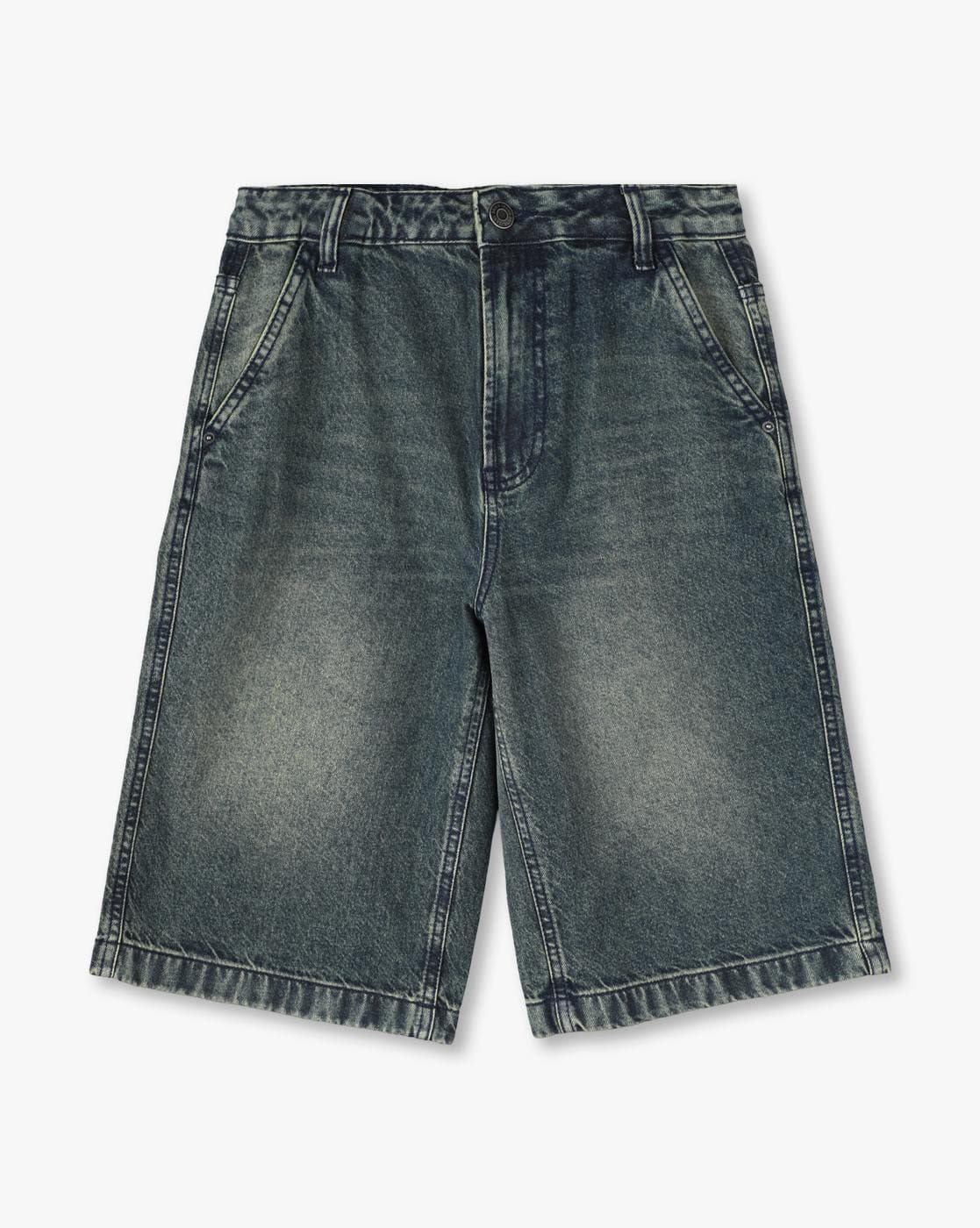 Buy Green Shorts & 3/4ths for Boys by YB DNMX Online | Ajio.com