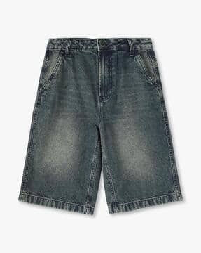 Buy Green Shorts & 3/4ths for Boys by YB DNMX Online | Ajio.com