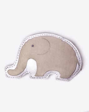 masilo Elephant-Shaped Cushion with Stitched Detail-picture-44