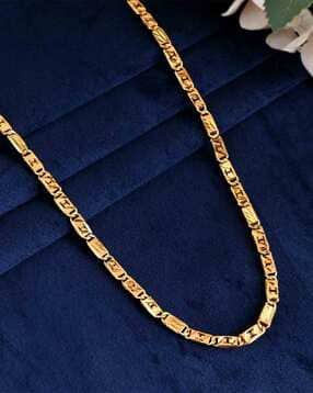 valley of jewellery (voj) Men Gold-Plated Chain-picture-53