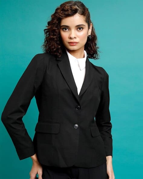 Buy navy Blazers Waistcoats for Women by THE FASHION HUB Online