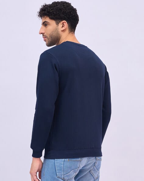 Buy Navy blue Sweatshirt & Hoodies for Men by ARRAY Online | Ajio.com