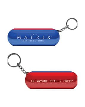 entertainment store Set of 2 The Matrix Pill 3d Keychains-picture-49