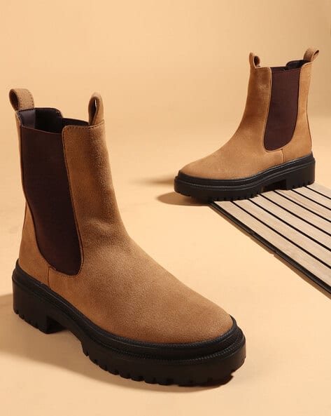 Buy Tan Boots for Women by CARLTON LONDON Online