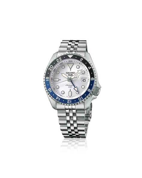 Buy Seiko Sports SKX GMT Sky Blue Silver Cloud SSK033K1