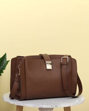 white lily Women Shoulder Bag with Detachable Strap-picture-44