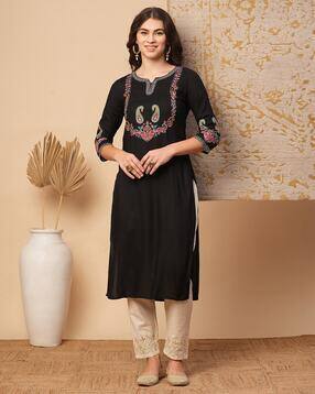 fashor Women Straight Kurta-picture-22