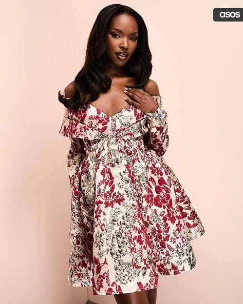 Acka jacquard mini dress Acka. jacquard mini dress