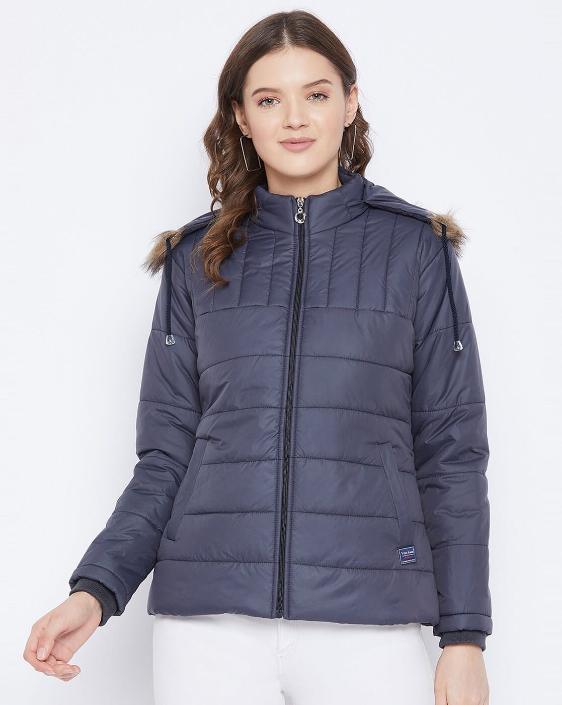 Buy Navy Jackets & Coats for Women by Vero Amore Online | Ajio.com