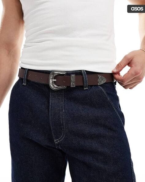 Buy Brown Belts for Men by ASOS DESIGN Online