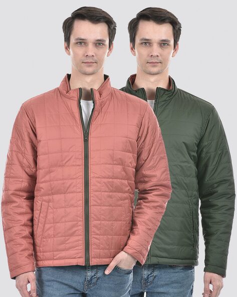 Buy Peach Jackets Coats for Men by NUMERO UNO Online Ajio