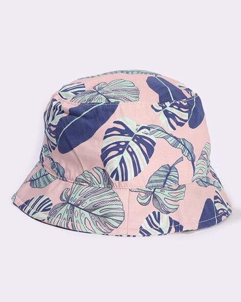 MATCHITT Women Tropical Print Bucket Hat
