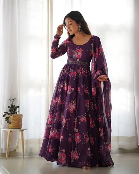 Women Floral Kurta Set