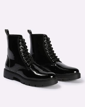 yousta Women High-Top Lace-Up Boots-picture-30