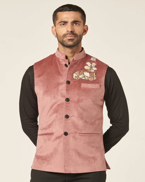 Buy pink Blazers Waistcoats for Men by Mr Button Online