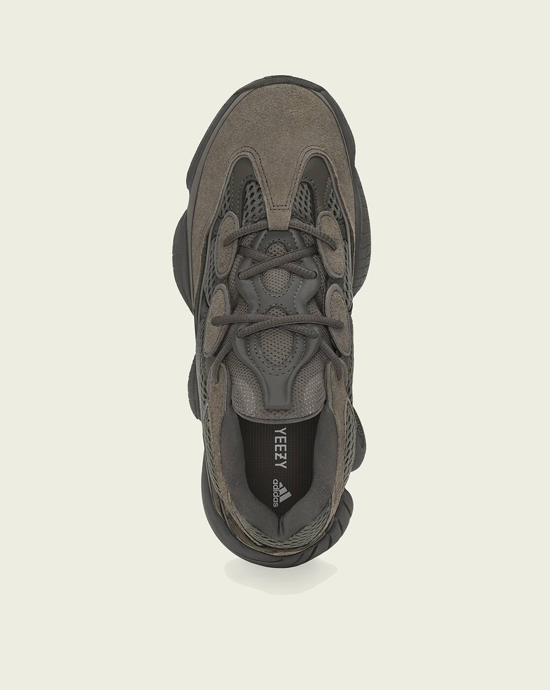 Buy ADIDAS Yeezy 500 Lace-Up Shoes | Brown Color Men | AJIO LUXE