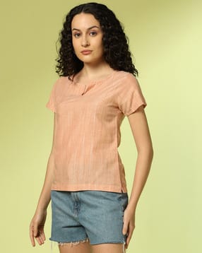 acai Women Relaxed Fit Dobby Top-picture-28