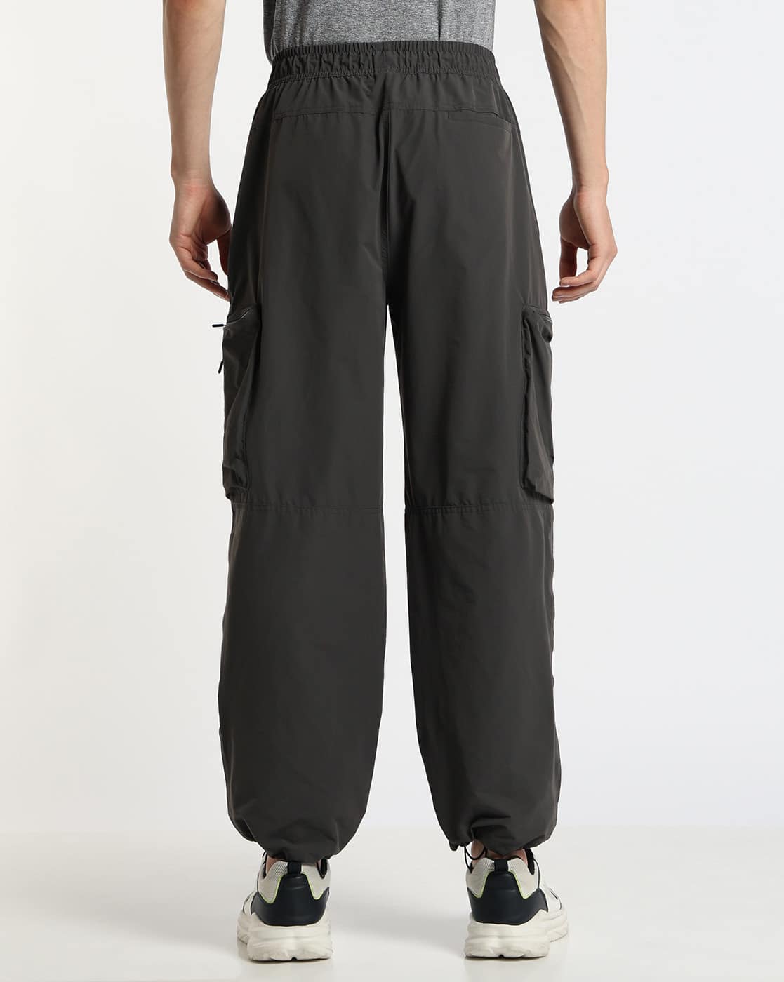 Buy Charcoal Grey Track Pants for Men by Altheory Sport by AZORTE