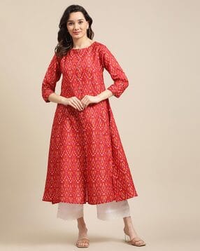 varanga Women Self-design A-line Kurta-picture-25