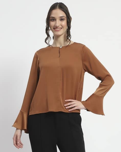 MADAME Women Western Wear Top