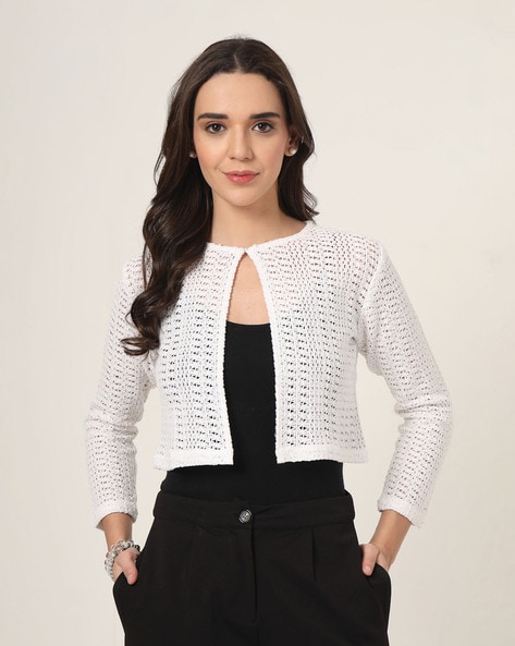 Style Quotient Women Self-design Shrug