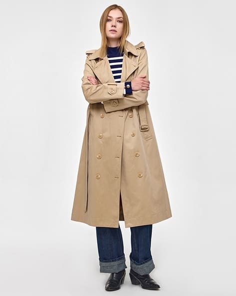 Trench Coat Womens Winter Coats Size 22 Women Regular Fit Trench Coat