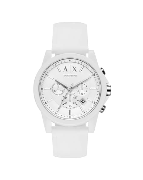 OGK　リボルバーAN-1 ホワイト Buy ARMANI EXCHANGE Men Water-Resistant Chronograph Watch-AX1325