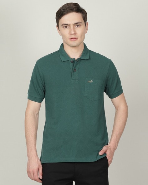 Men Slim Fit Polo T-shirt