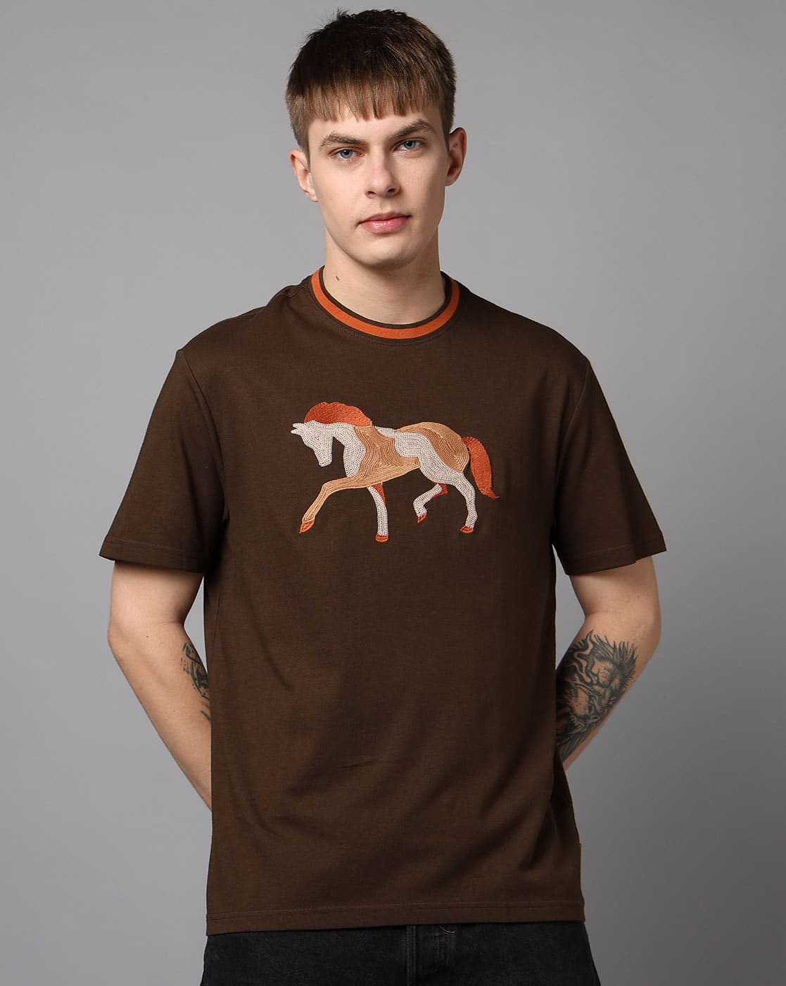 Cavaloy BEEDEN HORSE PRINT USED LIKE TOPS